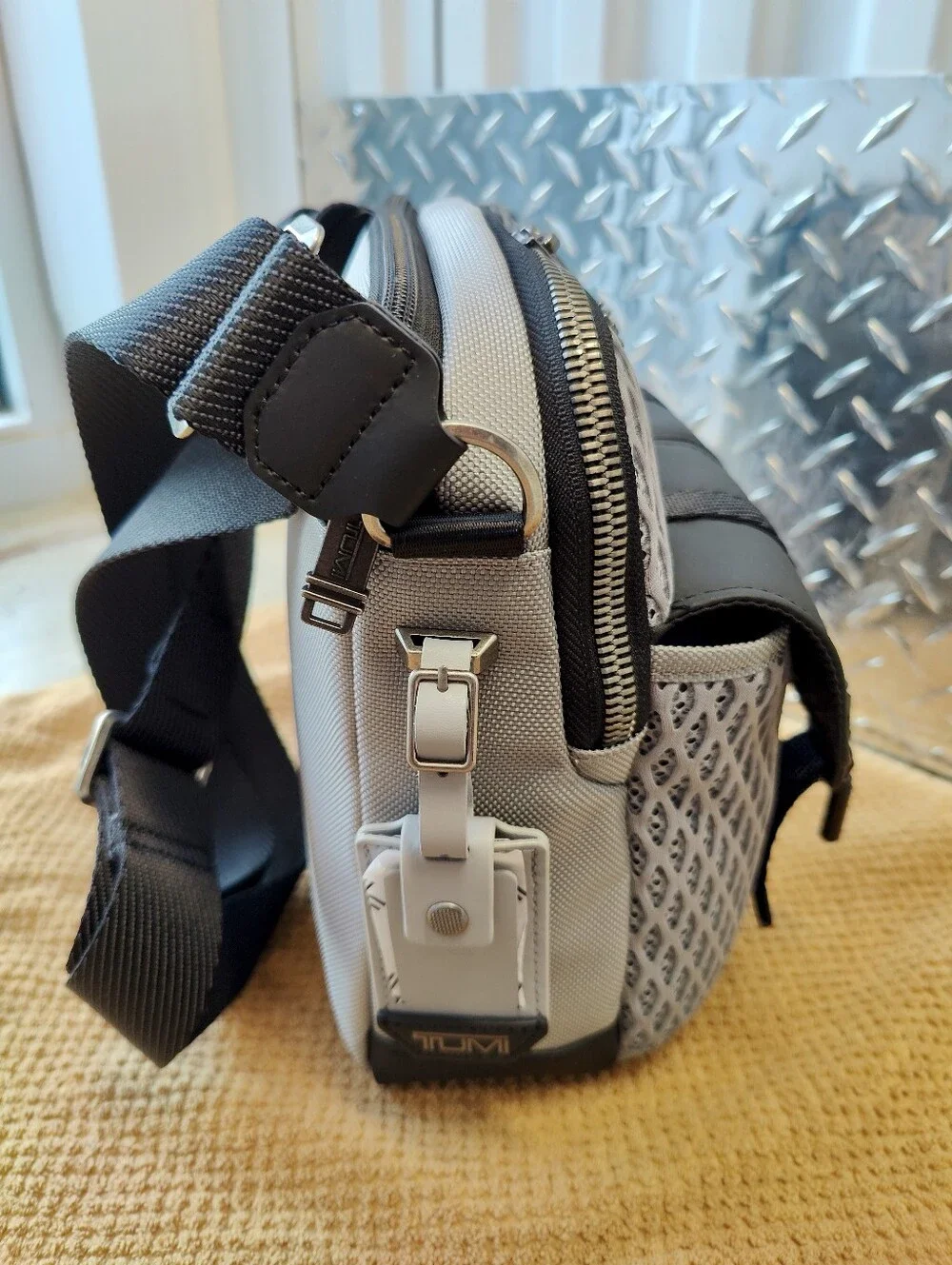 ✨NWT Tumi Alpha Bravo Ordinance Crossbody (Pearl Gray) FREE SHIPPING!!!